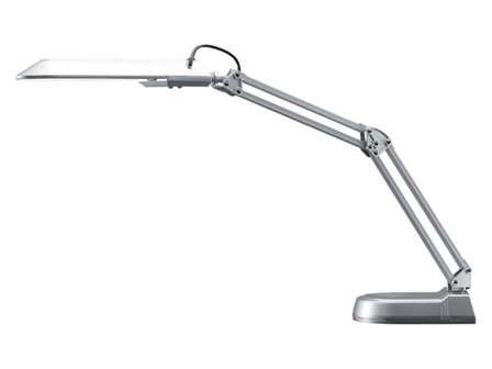 Desk lamp in silver 